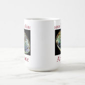 Trendy Rettete das White Abalone Zitat Verwandlungstasse (Zentrum)