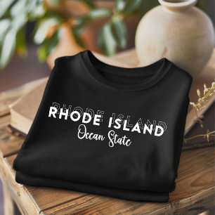 Trendy Rhode Island Ocean Staat T - Shirt