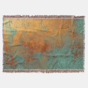 Trendy Rich Copper Patina Metallic Decke