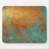 Trendy Rich Copper Patina Metallic Mousepad (Vorne)