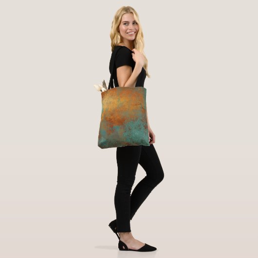 Trendy Rich Copper Patina Metallic Tasche (Am Model)