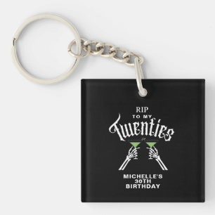 Trendy RIP zu meinem 30. Geburtstag Party Schlüsselanhänger
