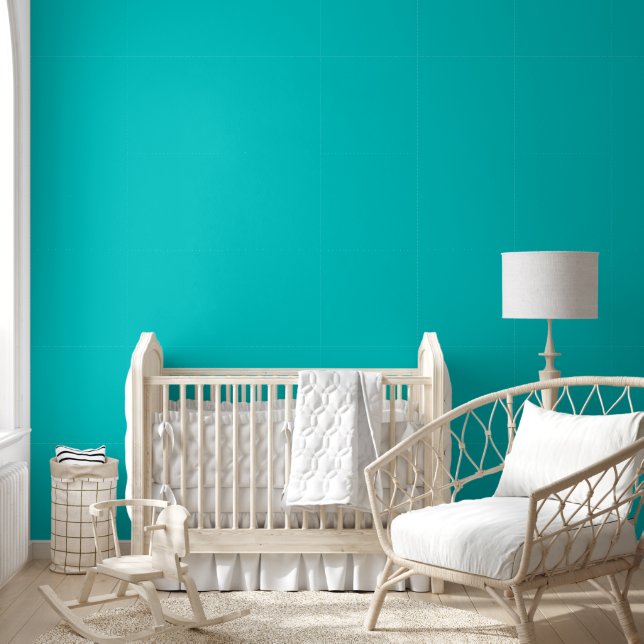 Trendy Robin Egg Blue Solid Color | elegant Tapete (Kinder)