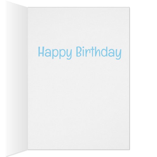 Trendy Rocket Ship Grußkarte (Innen (Rechts))