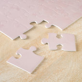 Trendy Rose Gold Glitzer Extravagante Initialen un Puzzle (Seite)