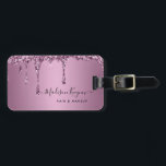 Trendy Rose Gold Glitzer Makeup Artist Salon Gepäckanhänger<br><div class="desc">trendige Rose Gold Glitzer Makeup Artist Hair Salon Business Card Moderne Elegant Trendy Minimalistische Schlichte Visitenkarte. Ideal für echte Anwesen-Agent,  Wirtschaftsprüfer,  Makler,  Broker,  Anwälte,  Anwälte,  Ärzte,  Corporate Professionals,  Stylist,  Architekten,  Ingenieure,  Regisseure,  Manager,  Berater,  Designer,  Lehrer,  Musiker,  alle Berufe.</div>