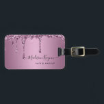 Trendy Rose Gold Glitzer Makeup Artist Salon Gepäckanhänger<br><div class="desc">trendige Rose Gold Glitzer Makeup Artist Hair Salon Business Card Moderne Elegant Trendy Minimalistische Schlichte Visitenkarte. Ideal für echte Anwesen-Agent,  Wirtschaftsprüfer,  Makler,  Broker,  Anwälte,  Anwälte,  Ärzte,  Corporate Professionals,  Stylist,  Architekten,  Ingenieure,  Regisseure,  Manager,  Berater,  Designer,  Lehrer,  Musiker,  alle Berufe.</div>