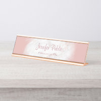 Trendy Rose Goldweißer Marmor Elegantes Template