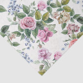 trendy, Rosen, Muster, Shabby Chic, elegant, Seidenpapier (Ausschnitt)