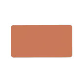 Trendy Rustic Copper - Adressetiketten (Vorne)