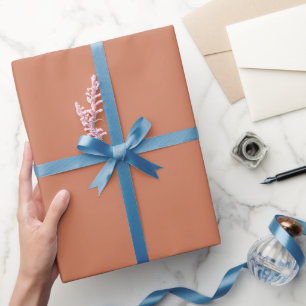 Trendy Rustic Copper - Papierrolle Geschenkpapier