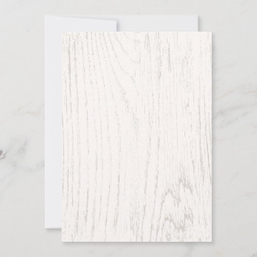 Trendy Rustic Erntedank Dinner Einladung (Rückseite)