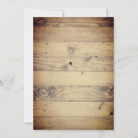 Trendy Rustic Western Cowgirl Boots Einladung (Rückseite)