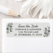 Trendy Sage Green Gray Eukalyptus Wedding (Insitu)
