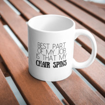 Trendy Sarcastic Best Teil meiner Job-Tasse