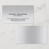 Trendy Schlichte Einfach-Business-Karte Visitenkarte (Vorne/Hinten)