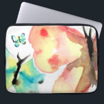 Trendy, Schmetterlingswasserfarbe Laptopschutzhülle<br><div class="desc">Wrap deinen Laptop in die zarte Schönheit unseres "Butterfly Whispers - Watercolor Art Laptop Sleeve". Ursprünglich in Aquarellen für eine geschätzte Tochter gemalt, bietet dieses Design ätherische Schmetterlinge, die eine Touch der Eleganz der Natur in Ihren Alltag bringen. Jeder Schmetterling auf diesem Laptop-Ärmel ist ein Kunstwerk, mit weichen Aquarelltönen, die...</div>