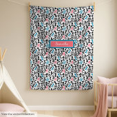 Trendy School Fleece mit Monogramm für Mädchen