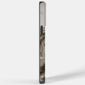 Trendy Schwarz-weiß Marble Cool Case-Mate iPhone Hülle (Rückseite / Rechts)