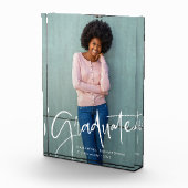 Trendy Script Overlay | Absolvent Fotoblock (Rechts)