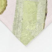 Trendy Shabby Chic Peonies and Macarons Set Fleecedecke (Ecke)