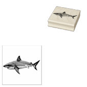 Trendy Shark Gummistempel (Stempel)