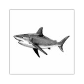 Trendy Shark Gummistempel (Prägung)