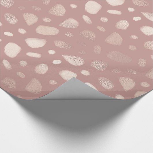 Trendy Shine abstrakt Pattern Geschenkpapier (Ecke)