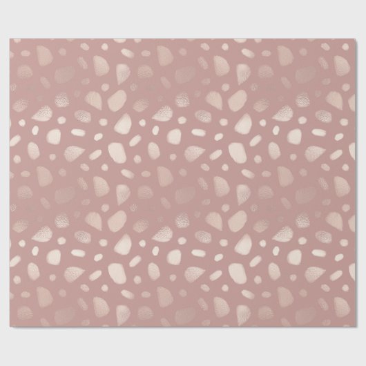 Trendy Shine abstrakt Pattern Geschenkpapier (Flach)