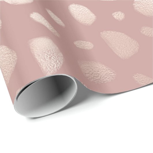 Trendy Shine abstrakt Pattern Geschenkpapier (Rolleneckpunkt)