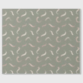 Trendy Shine abstrakt Pattern Geschenkpapier (Flach)