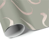Trendy Shine abstrakt Pattern Geschenkpapier (Rolleneckpunkt)