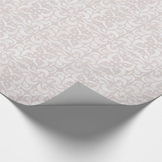 Trendy Shine Geometric Muster Geschenkpapier (Ecke)