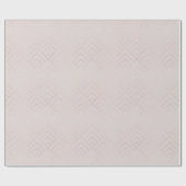 Trendy Shine geometrisches Muster Geschenkpapier (Flach)