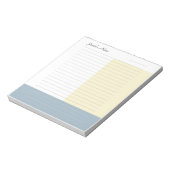 Trendy Simple Colorblock Notizblock (Rotiert)