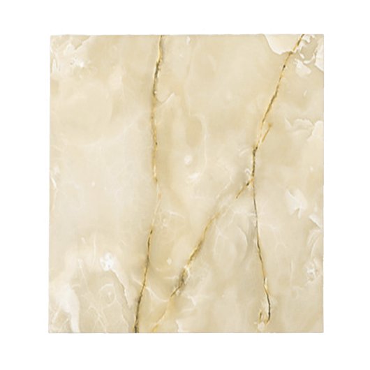 Trendy Simple Marble Stone Texture Notizblock (Vorderseite)