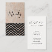 Trendy Simple / Speckled | Designer Fresh Visitenkarte (Vorne/Hinten)
