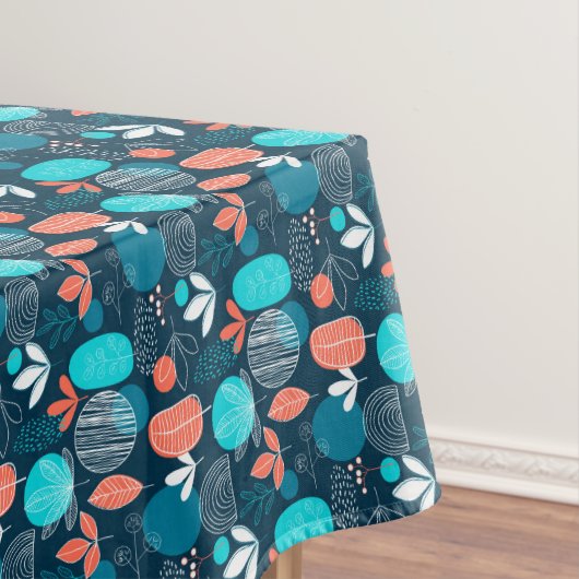 Trendy skandinavischer Stil staubblauer Kupferfall Tischdecke (Beispiel)