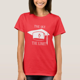 Trendy Sky ist das rote Logo der Senior School. T-Shirt