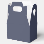 Trendy Slate Blue Gray - Fevor Boxes Geschenkschachtel (Geöffnet)