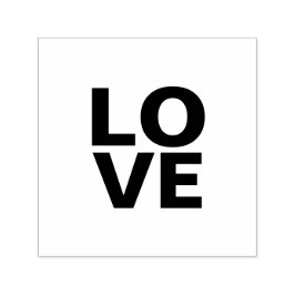 Trendy Slate Gray Background Liebe Wedding Permastempel