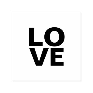 Trendy Slate Gray Background Liebe Wedding Permastempel