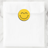 Trendy Smile Sticker (Tasche)