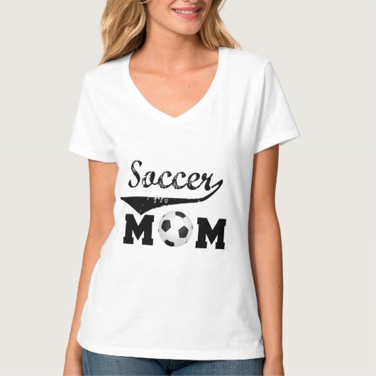 Trendy Soccer Mom Tshirt (Vorderseite)