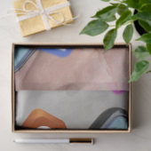 Trendy Social Media Design Seidenpapier (Geschenk)