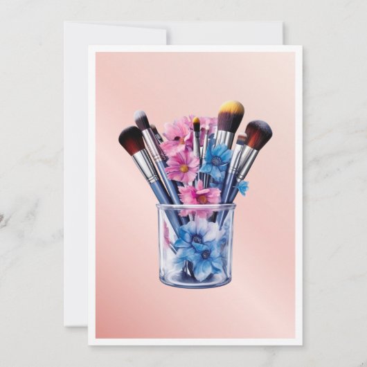 Trendy Social Media Style QR-Code Einladung (Rückseite)