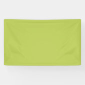 Trendy Soft Chartreuse Banner (Horizontal)