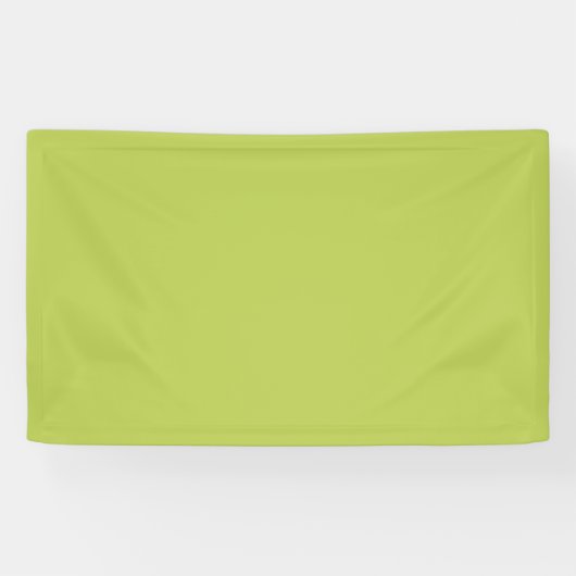 Trendy Soft Chartreuse Banner (Horizontal)