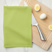 Trendy Soft Chartreuse Kitchen Towel Geschirrtuch (Viertel Falte)