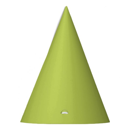 Trendy Soft Chartreuse Party Hat Partyhütchen (Links)